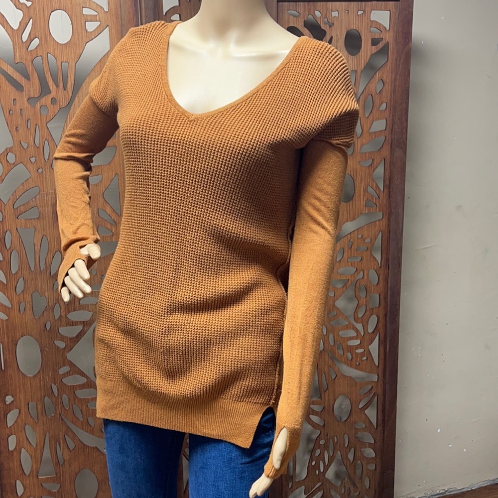 LuluLemon The Sweater Life Waffle Knit Sweater